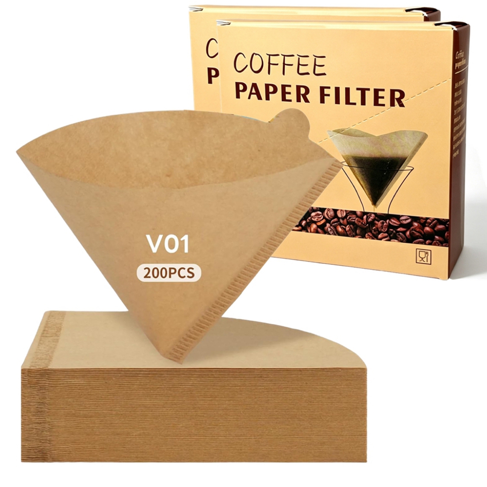 Coffee Equipment Distributor - Kahve Filtreleri 200 Adet Konik Kahve