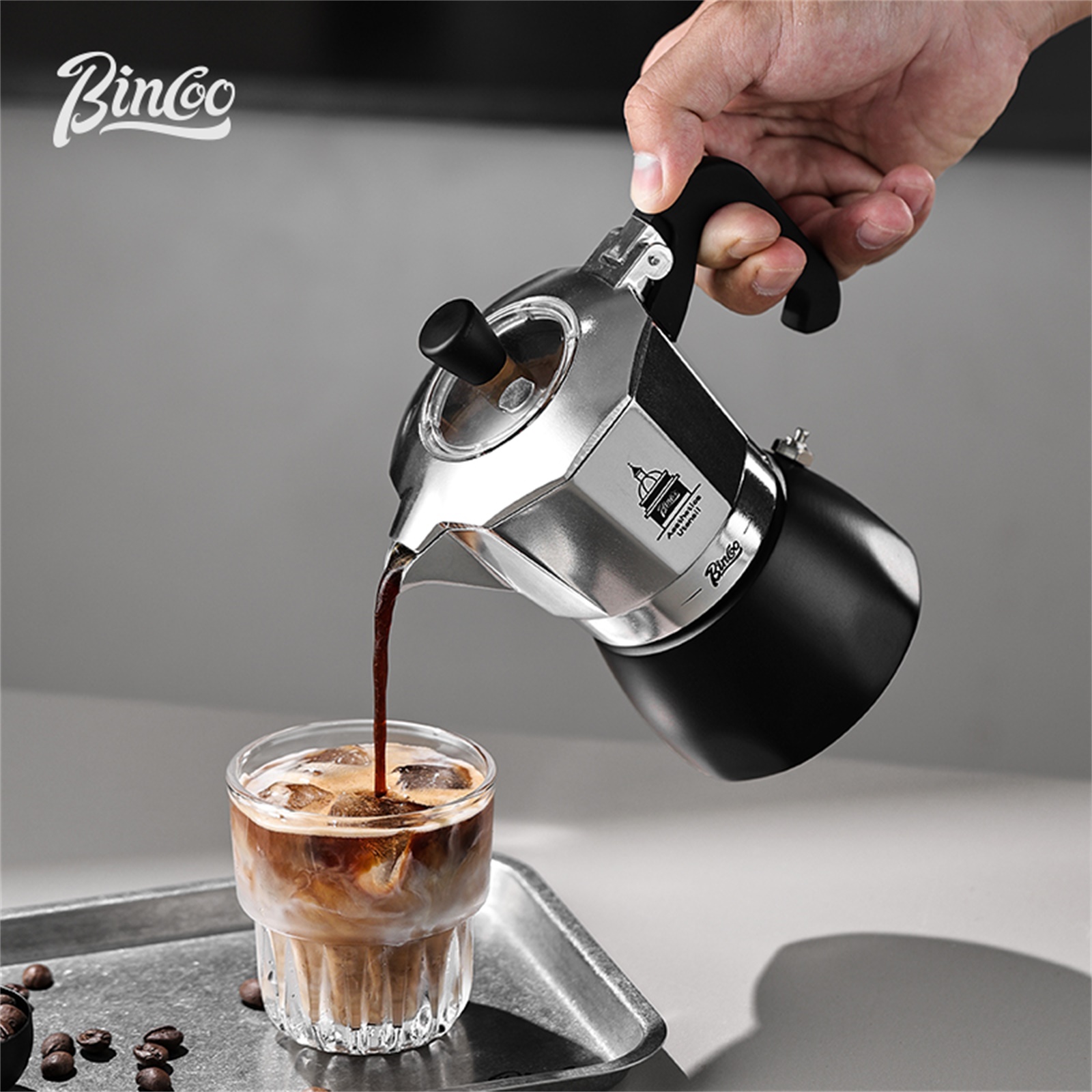 Coffee Equipment For Sale - BINCOO Çift Valfli Moka Pot, Espresso