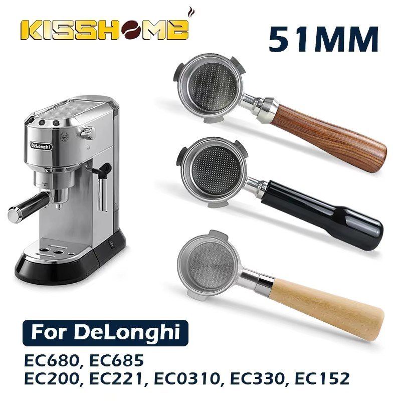 Coffee Equipment For Sale - Kahve Dipsiz Portafilter 51 MM Delonghi