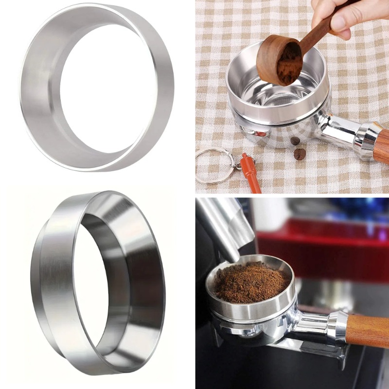 Dosing Funnel Ring - Paslanmaz Çelik Espresso Dozajlama Hunisi Uyumlu