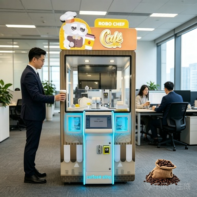Coffee Equipment Stores - Ticari Kahve Otomatı Otomatik Karıştırma Toz