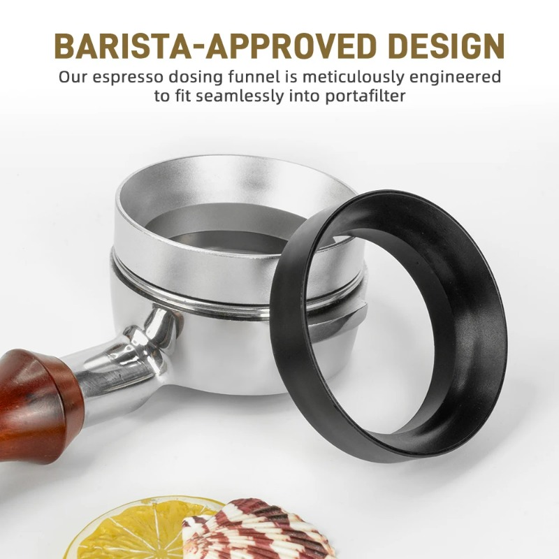 Dosing Funnel Ring - 51/53/58mm ABS Espresso Dozaj Hunisi Evrensel