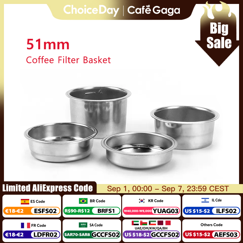 Coffee Equipment For Sale - 51mm Kahve Filtresi Sepeti Delonghi EC680