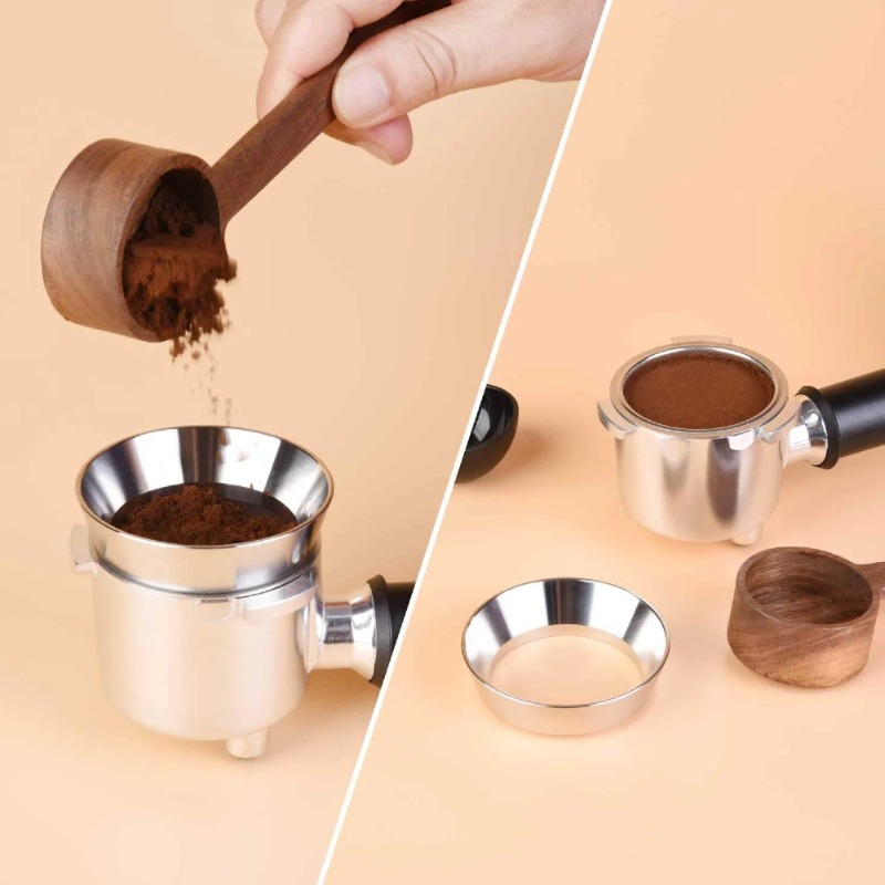 Paslanmaz Çelik Espresso Dozaj - Dosing Funnel Ring incelemesi ve fiyatı