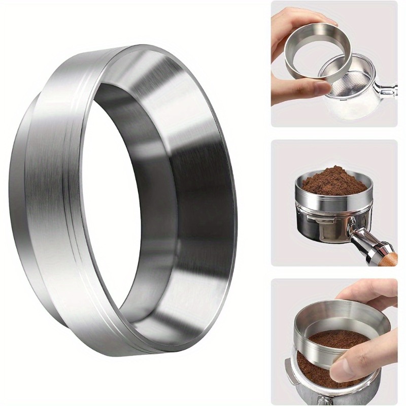 Paslanmaz Çelik Espresso Dozaj - Dosing Funnel Ring incelemesi ve fiyatı
