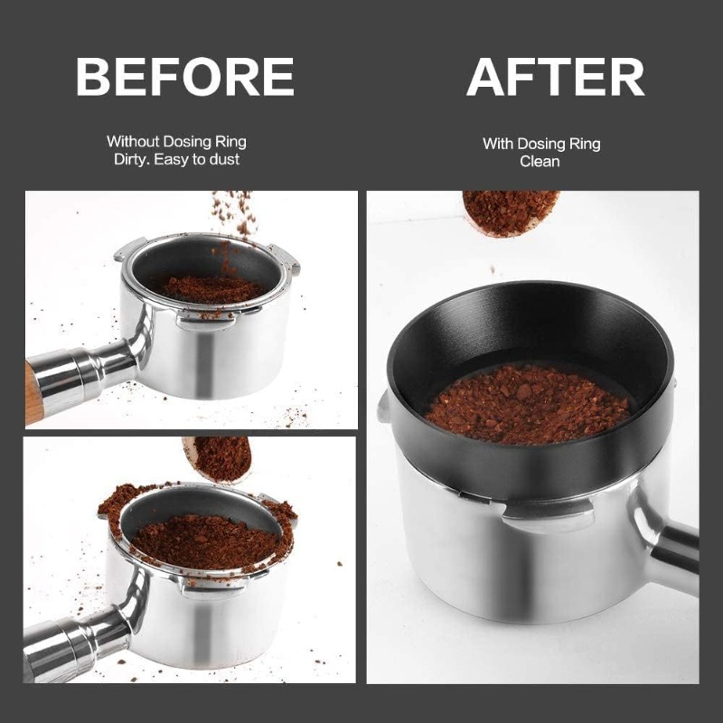 Paslanmaz Çelik Espresso Dozaj - Dosing Funnel Ring incelemesi ve fiyatı
