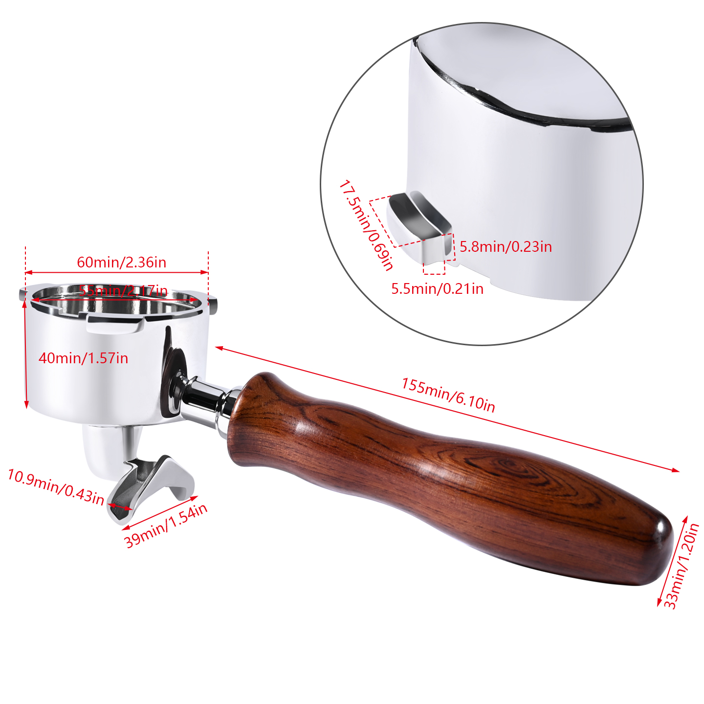 51mm Çift Ağızlı Kahve Portafi - Coffee Equipment For Sale incelemesi ve fiyatı